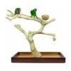 Aire De Jeux En Bois De Java Avec Socle - Medium - Back Zoo Nature -Oiseaux Fournitures Soldes aire de jeux en bois de java avec socle medium back zoo nature zf1113 back zoo nature aire de jeux en bois de java avec socle et