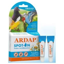 Ardap Spot-On Protège Contre Les Poux Chez Les Oiseaux 2 X 4ml - Quiko -Oiseaux Fournitures Soldes ardap spot on protege contre les poux chez les oiseaux 2 x 4ml quiko 77390 quiko ardap spot on pour les oiseaux dornement et les 2