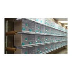 Batterie De 12 Cages 64x30x34 Modèle Champion- New Canariz -Oiseaux Fournitures Soldes batterie de 12 cages 64x30x34 modele champion new canariz 3000 new canariz livree avec un systeme de rouleaux de papier comme fo 19