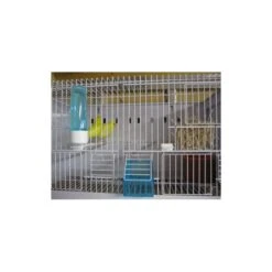 Batterie De 12 Cages 64x30x34 Modèle Champion- New Canariz -Oiseaux Fournitures Soldes batterie de 12 cages 64x30x34 modele champion new canariz 3000 new canariz livree avec un systeme de rouleaux de papier comme fo 3