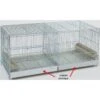 Cage Cova Métal Avec Tiroirs En Plastique 90x40x45cm 2 Cage Cova Métal Avec Tiroirs En Plastique 90x40x45cm -Oiseaux Fournitures Soldes cage cova metal avec tiroirs en plastique 90x40x45cm 111019002 grizo cage cova metal avec tiroirs en plastique 90x40x45cm livree