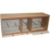 Cage D'élevage En Bois 3 Compartiments 100x30x40cm -Oiseaux Fournitures Soldes cage delevage en bois 3 compartiments 100x30x40cm 14731 kinlys cage delevage en bois 3 compartiments dimensions 100 x 30 x 40 cm
