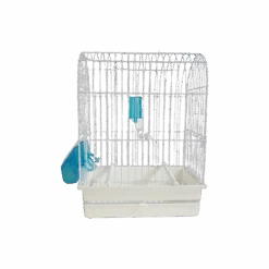 Cage D'expo York Blanche 27,5x17x36,5cm - S.T.A Soluzioni