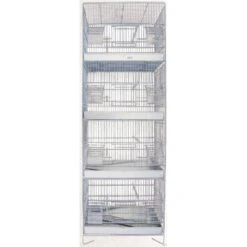 Cage Domus Molinari 4 étages 39x23x114cm -Oiseaux Fournitures Soldes cage domus molinari 4 etages 39x23x114cm 1560053 domus molinari cette cage est ideale comme cage individuelle ou pour la reprodu 1