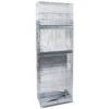 Cage Domus Molinari 4 étages 39x23x114cm -Oiseaux Fournitures Soldes cage domus molinari 4 etages 39x23x114cm 1560053 domus molinari cette cage est ideale comme cage individuelle ou pour la reprodu