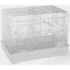 Cage Domus Molinari Blanc 42x26x33cm -Oiseaux Fournitures Soldes cage domus molinari blanc 42x26x33cm 1560030 domus molinari cage domus molinari blanc dimension 42 x 26 x 33cm