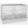 Cage Domus Molinari Blanc 65x34x43cm 2 Cage Domus Molinari Blanc 65x34x43cm -Oiseaux Fournitures Soldes cage domus molinari blanc 65x34x43cm 1560032 domus molinari cette cage de dimensions 65x34x43 cm est ideale pour les canaris ou