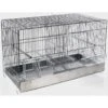 Cage Domus Molinari Métal 2 Compartiments 55x27x35cm -Oiseaux Fournitures Soldes cage domus molinari metal 2 compartiments 55x27x35cm 1560056 domus molinari cette cage ideale pour la reproduction des oiseaux e