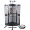 Cage Perroquet Nadia XL -Oiseaux Fournitures Soldes cage perroquet nadia xl 15620 kinlys cage perroquet nadia xl dimensions 635 x 635 x 168 cm