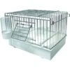 Cage Pour Alimentation 24x16x19hcm - 2G-R -Oiseaux Fournitures Soldes cage pour alimentation 24x16x19hcm 2g r art 055 2g r cage individuelle ou baby disposant dun tiroir amovible en plastique elle p