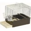Cage Pour Oiseaux De Chant 24,5x16x20,5cm -Oiseaux Fournitures Soldes cage pour oiseaux de chant 245x16x205cm 14760 2g r cage pour oiseaux de chant avec 2 perchoirs 2 mangeoires et un tiroir couliss