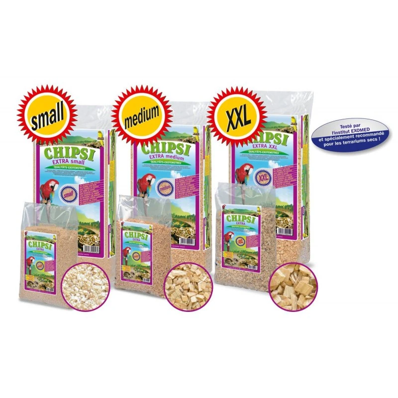 Copeaux De Hêtre Broyé 10mm Extra XXXL 15kg - Chipsi 3 Copeaux De Hêtre Broyé 10mm Extra XXXL 15kg - Chipsi – Image 2