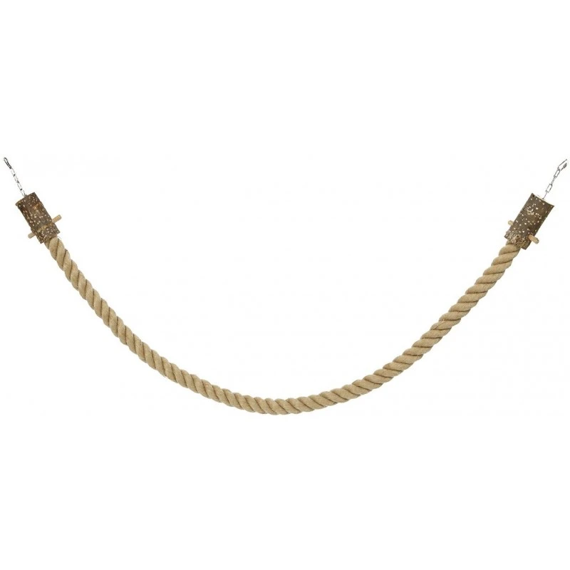 Corde D'escalade En Jute Avec Attache En Acier 5x300cm - Wagner 3 Corde D'escalade En Jute Avec Attache En Acier 5x300cm - Wagner