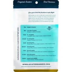 Harnais Pour Perroquet AVIATOR Small Bleu -Oiseaux Fournitures Soldes harnais pour perroquet aviator small bleu av00116 the aviator flight line description harnais pour perroquet aviator differentes 2
