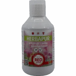 Herbapur, Extraits De Chardon-marie, Pissenlit Et Ortie 250ml - Red Animals
