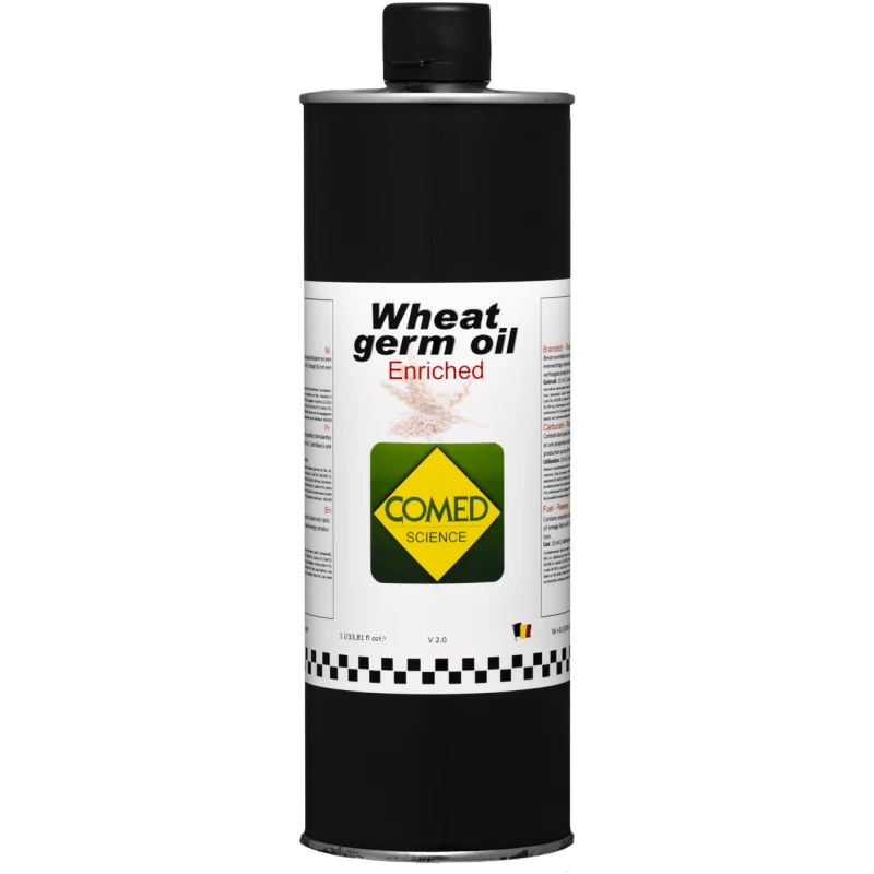 Huile De Germe De Blé + Vit.E, Obtenue Par Un Procédé à Froid 1L - Comed 3 Huile De Germe De Blé + Vit.E, Obtenue Par Un Procédé à Froid 1L - Comed