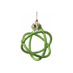 Jouets Pour Oiseaux Boule De Corde L/Vert