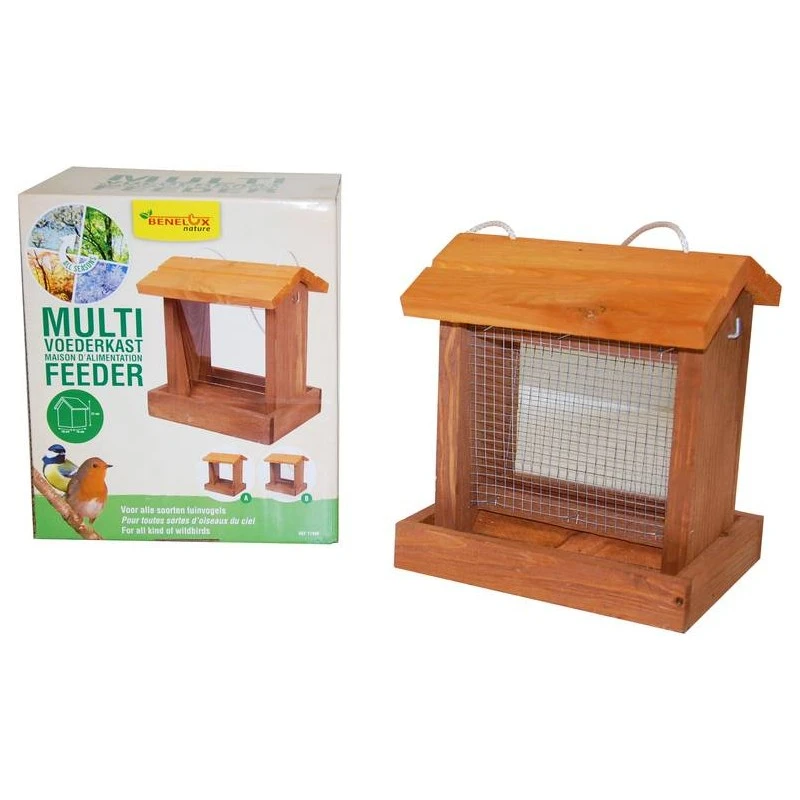 Maison D'alimentation Multi Feeder Double Toit Foncée - Benelux 3 Maison D'alimentation Multi Feeder Double Toit Foncée - Benelux