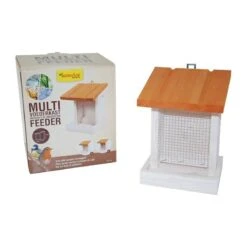 Maison D'alimentation Multi Feeder Simple Toit Blanche - Benelux