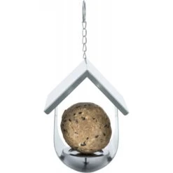 Mangeoire Boule De Graisse 14x19x12cm - Trixie -Oiseaux Fournitures Soldes mangeoire boule de graisse 14x19x12cm trixie 55638 trixie mangeoire boule de graisse egalement pour les grandes boules de graiss 1