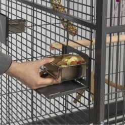 Montana Arkansas I 100x100x194cm -Oiseaux Fournitures Soldes montana arkansas i 100x100x194cm k39151 wagner montana cages le petit frere de larkansas ii bien entendu la livraison comprend d 1