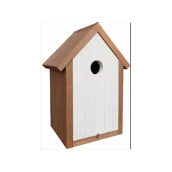 Nid Pour Mesanges 19,5x13x27cm Blanc