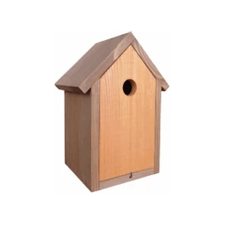 Nid Pour Mesanges 19,5x13x27cm Brun