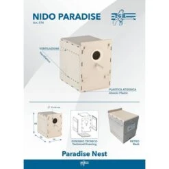 Nid Pour Perruche En Plastique, Démontable Et Lavable - 2G-R -Oiseaux Fournitures Soldes nid pour perruche en plastique demontable et lavable 2g r art 374 2g r nid entierement en plastique pour perruches ondulees ou a 2