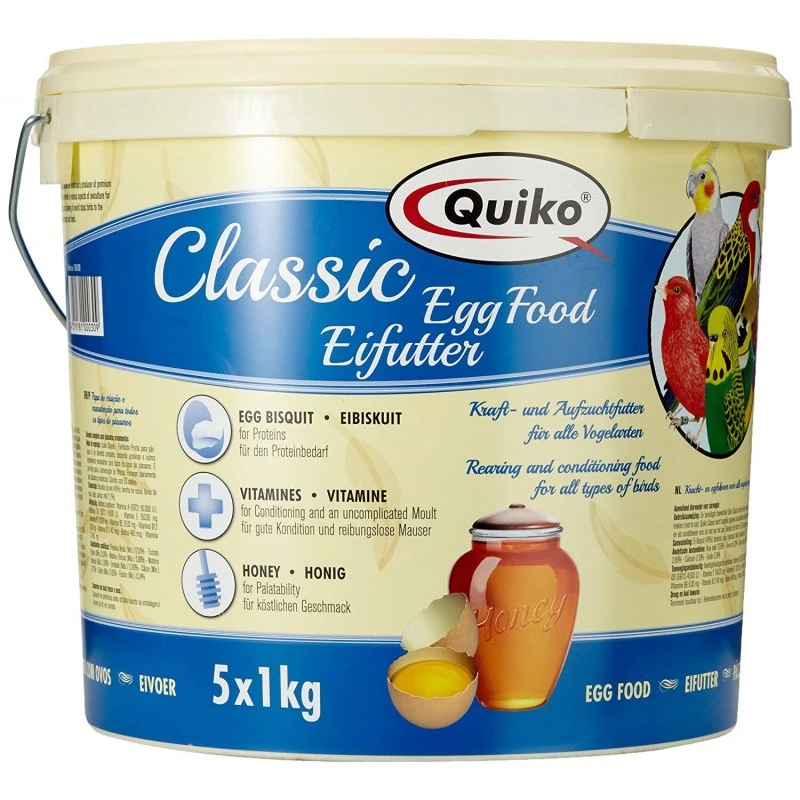 Quiko Classic Pâtée Aux Oeufs 5 Kg 4 Quiko Classic Pâtée Aux Oeufs 5 Kg – Image 2
