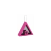 Silo Triangle Rose 23x14x20cm - Benelux -Oiseaux Fournitures Soldes silo triangle rose 23x14x20cm benelux 17337 benelux